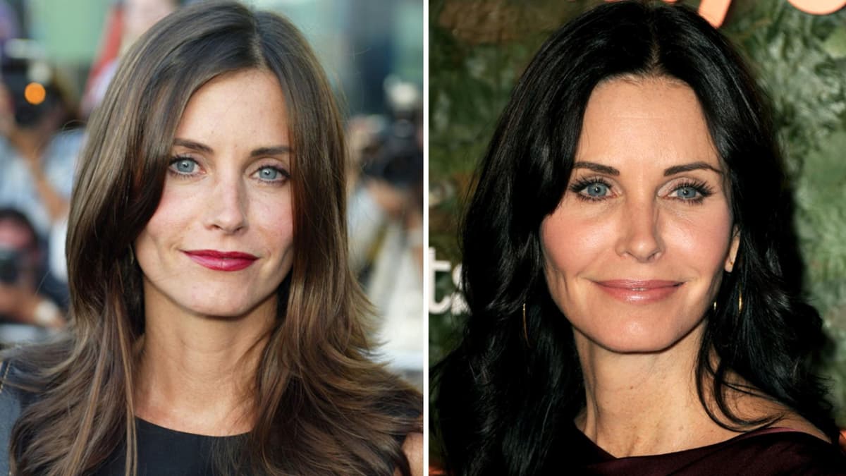 Courtney Cox früher und heute