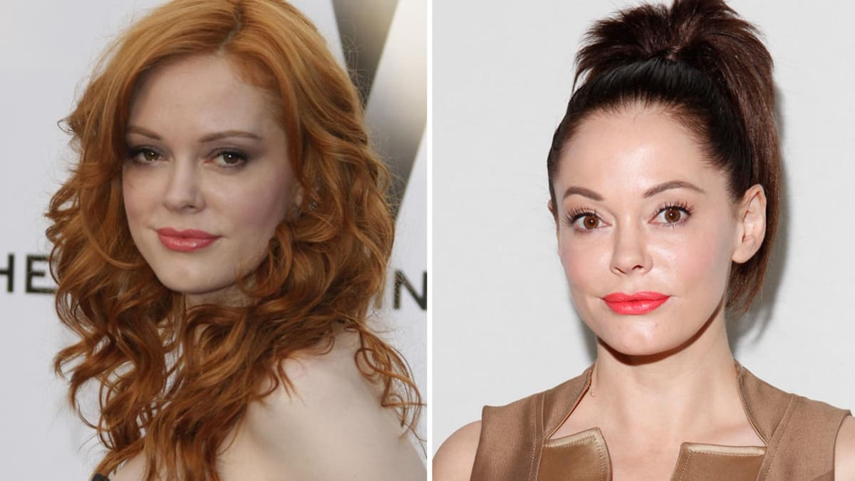 Rose McGowan Rose McGowan früher heute