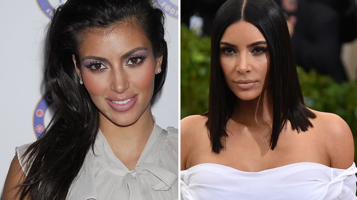 Kim Kardashian Kim Kardashian früher und heute