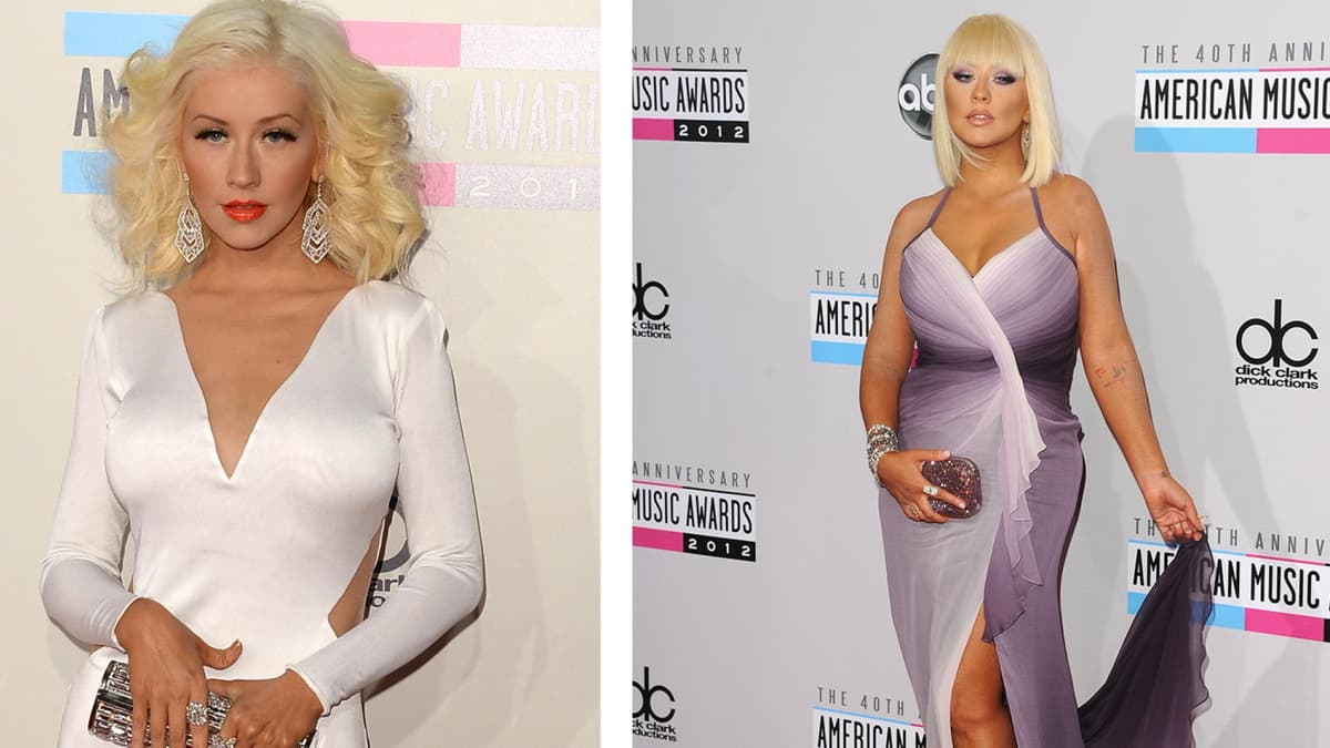 Christina Aguilera Abnehmen Vorher-Nachher Christina Aguilera Abnehmen Vorher-Nachher