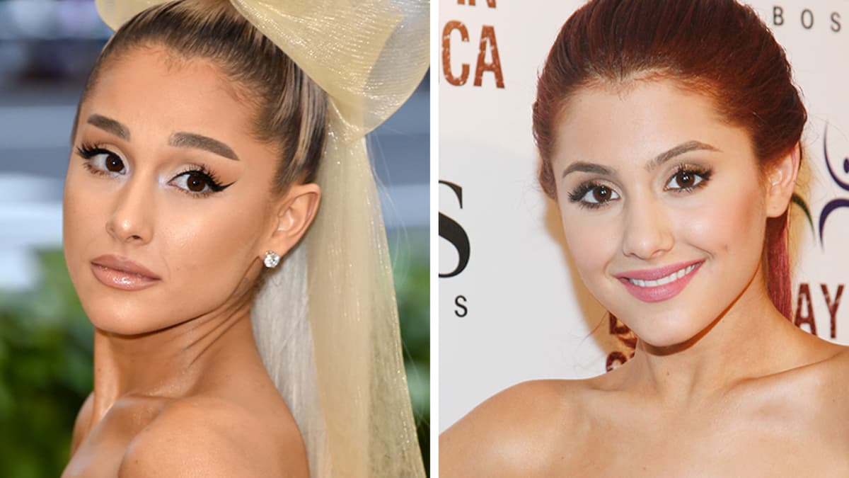 Ariana Grande Ariana Grande vorher und nachher