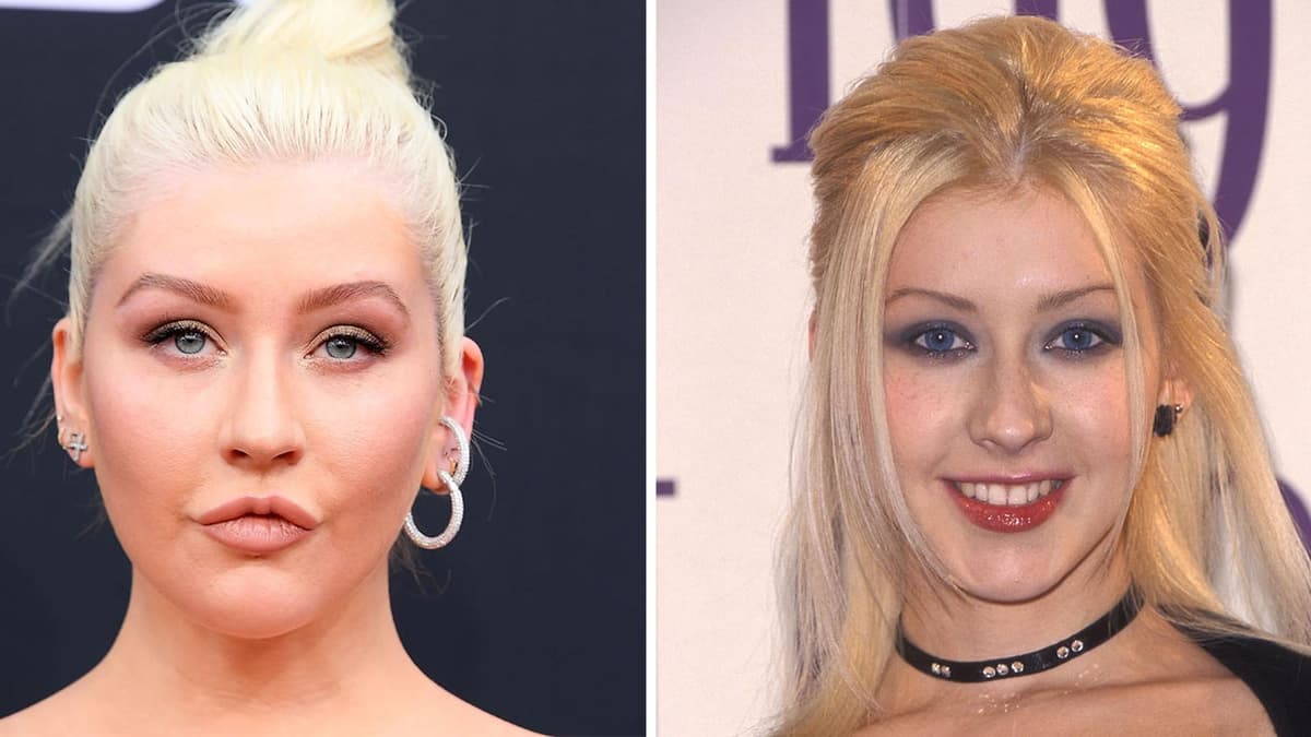 Christina Aguilera Christina Aguilera früher heute