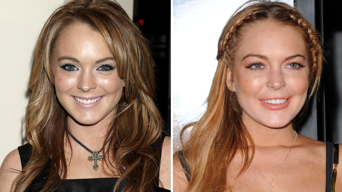 Lindsay Lohan Lindsay Lohan früher heute