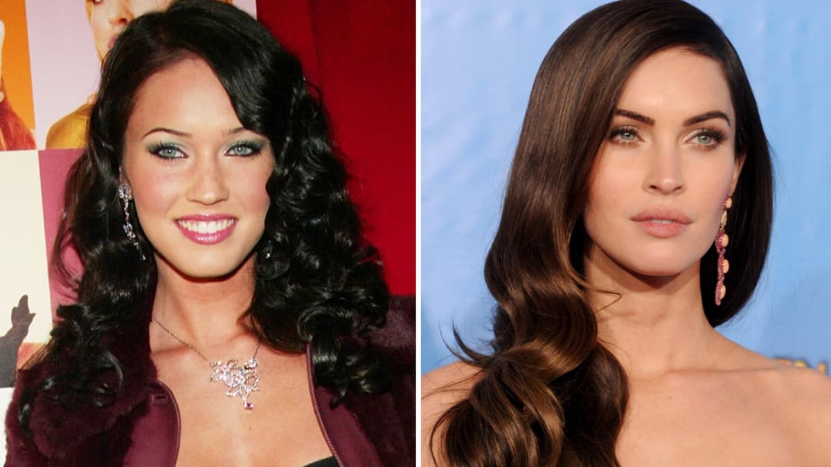 Megan Fox Megan Fox vor OPs und danach