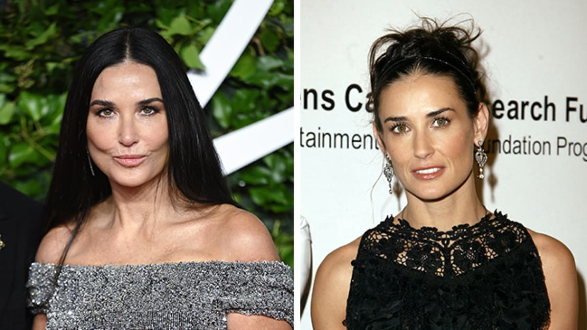 Demi Moore Demi Moore früher und heute
