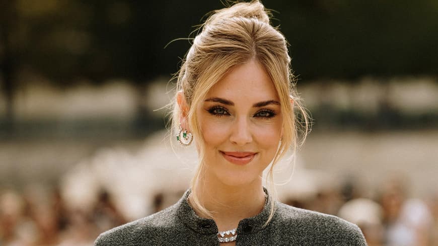 Shadow Bangs Chiara Ferragni mit Pony