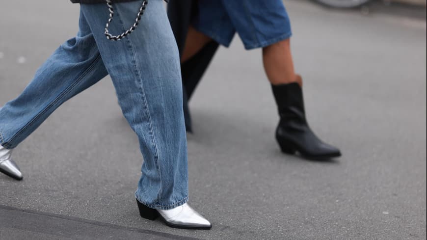 Jeans mit Boots kombinieren Boots zu Stiefeln kombiniert