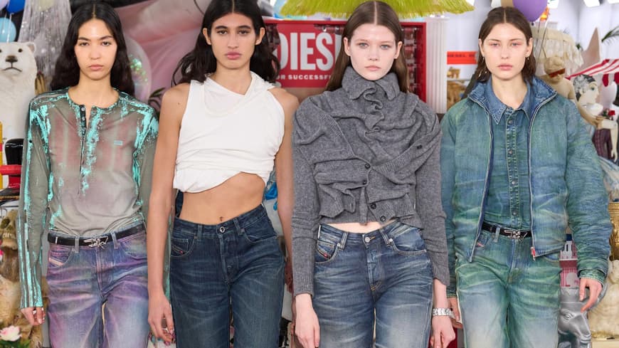 Mailand Fashion Week 2026: Warum wir jetzt alle "Baked Jeans" tragen – laut Diesel Mailand Fashion Week 2026: Warum wir jetzt alle "Baked Jeans" tragen – laut Diesel