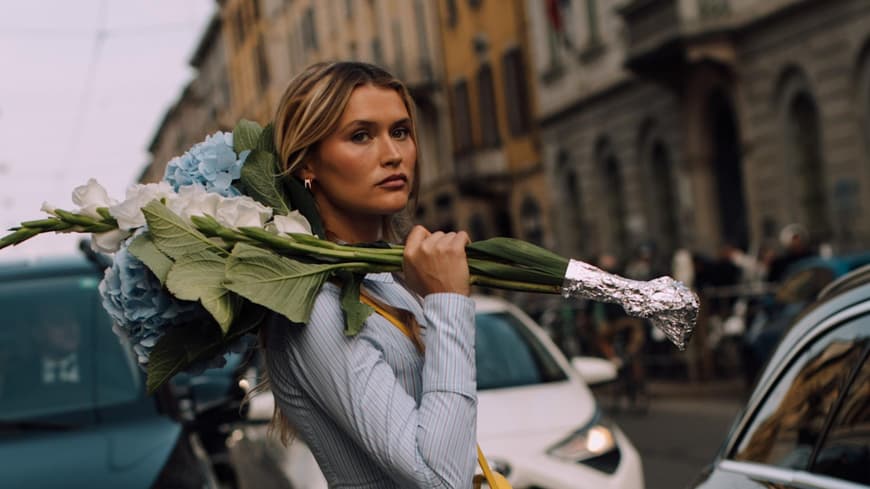 Sommer in der Flasche, Parfum-Trend Streetstyle Blumen