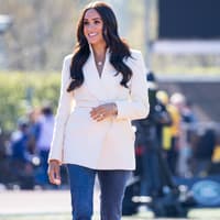 Meghan Markle – ihre schönsten looks Meghan Markle mit weißen Blazer