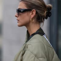 Haarklammer Frisur Frisur mit Haarklammer