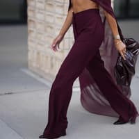 Im Herbst 2025 brauchen wir eine Tasche in dieser Trendfarbe Aubergine