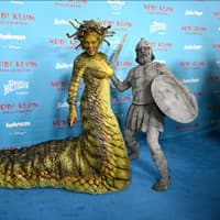 Heidi Klum Medusa-Kostüm 2025 Heidi Klum Medusa-Kostüm 2025