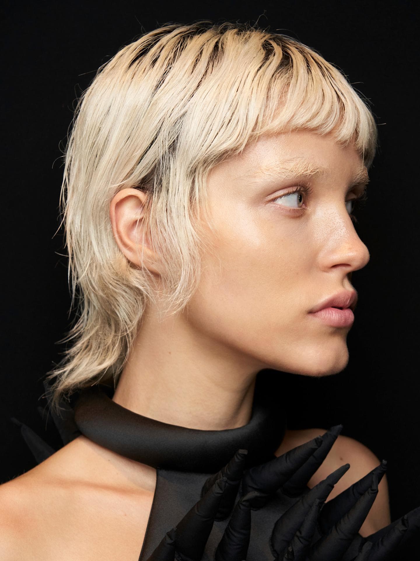 Blonde Kurzhaarfrisuren Shag