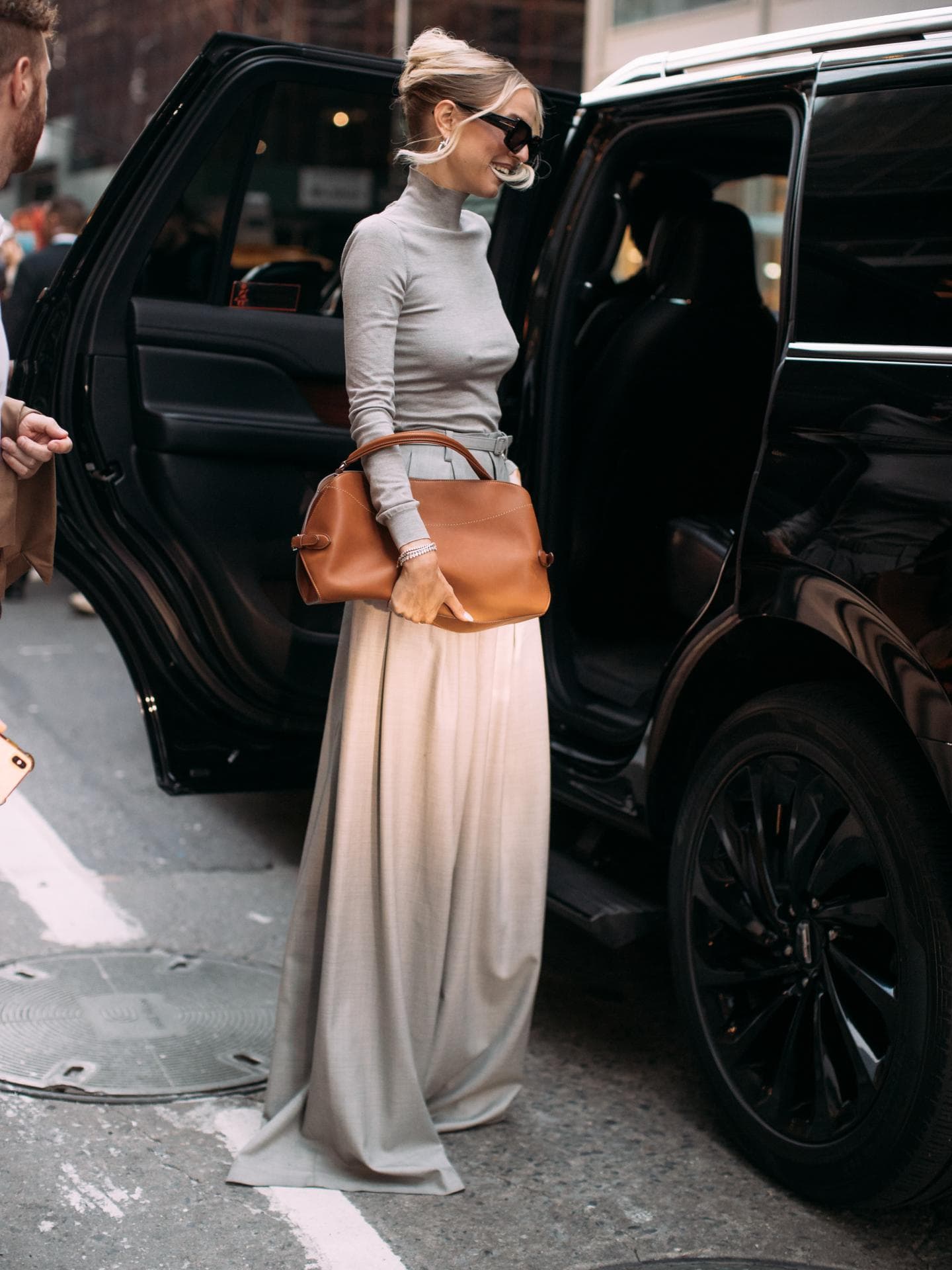 New York Fashion Week: Diese coolen Streestyles wollen wir direkt nachmachen Leonie Hanne