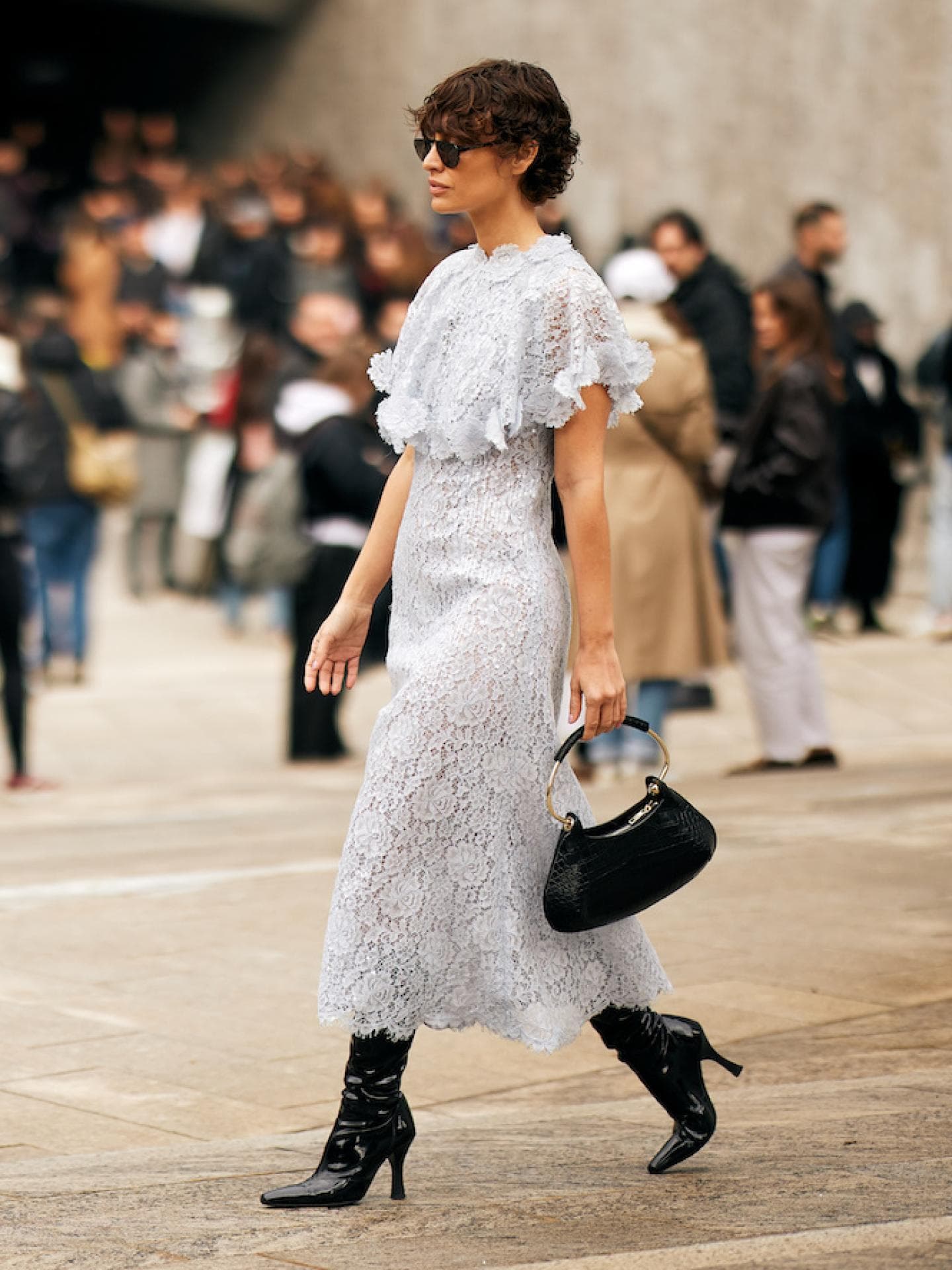 Irina Kro Eicke Stiefel aus Lackleder Irina Kro Eicke Stiefel aus Lackleder