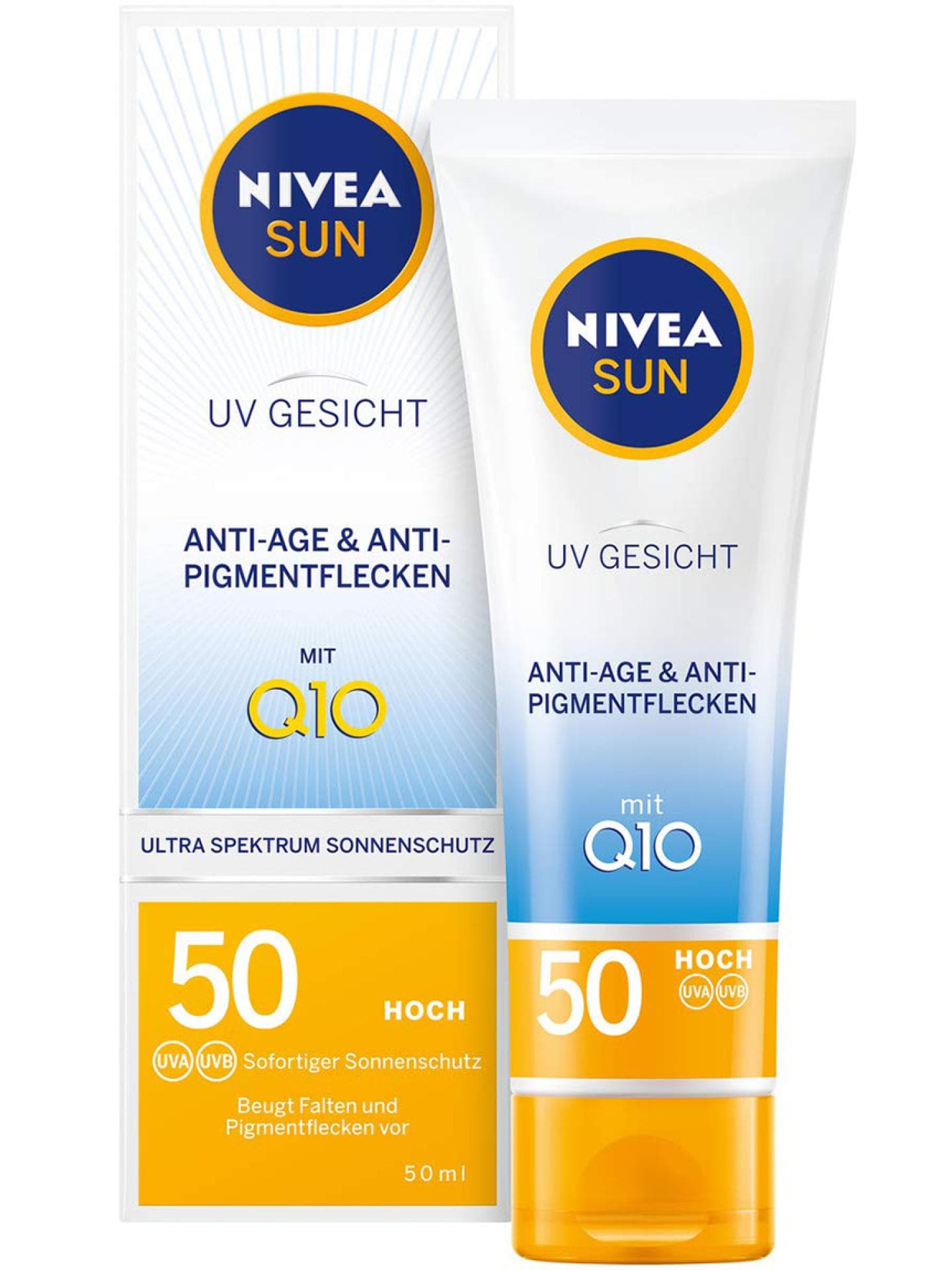 Nivea Sun Creme gegen Pigmentflecken Nivea Sun Creme gegen Pigmentflecken