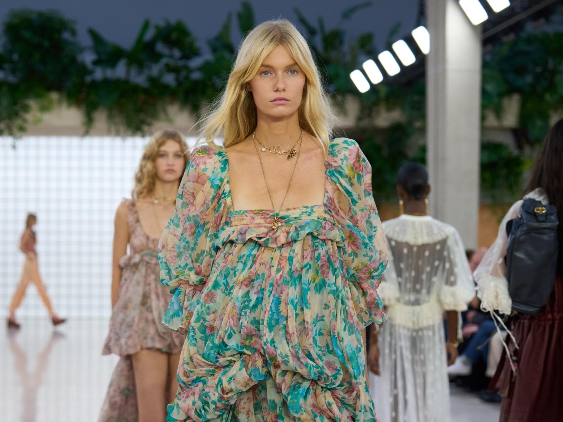 Babydoll-Kleider Runway von Chloé