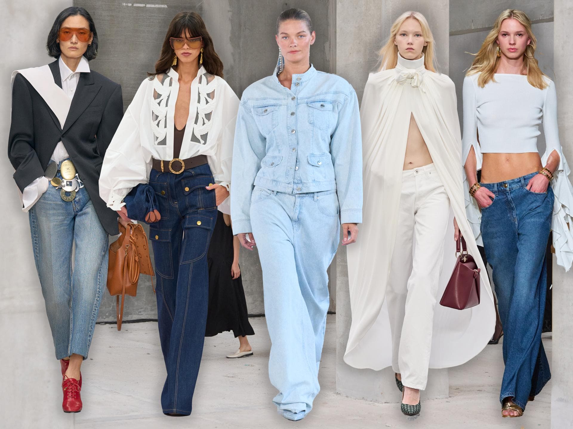 Jeans-Trends Frühjahr/Sommer 2026 Jeans-Trends Frühjahr/Sommer 2026